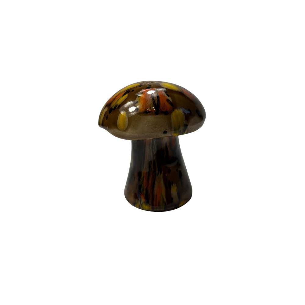 Vintage Pottery Arnels Mushroom Shaker Hand Painted Signed Ceramic MCM Boho 70's - Picture 5 of 9